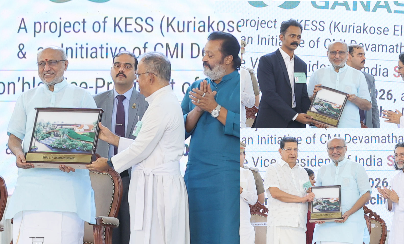 Chetana Ganashram Stone laying ceremony